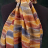 Ikat Cashmere Pashmina Rainbow