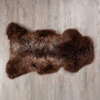 Eco Tanned British Rare-Breed Sheepskin Dark Tones