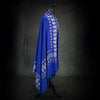 Sozni Hand Embroidered Pashmina 'Adiyogi' Third Eye of Shiva