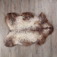 Eco Tanned British Rare-Breed Sheepskin Dark Tones