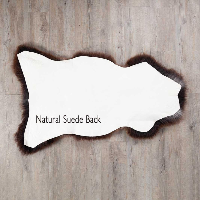 Eco Tanned British Rare-Breed Sheepskin Dark Tones