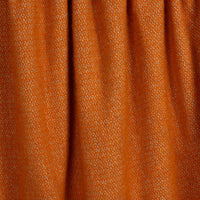 Pure New Wool Throw Pumpkin