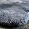 Exclusive Double Sheepskin Throw Silver