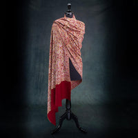 Hand Embroidered Cashmere Pashmina 'Tantra'