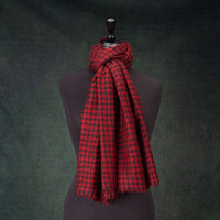 Houndstooth Shawl Russet