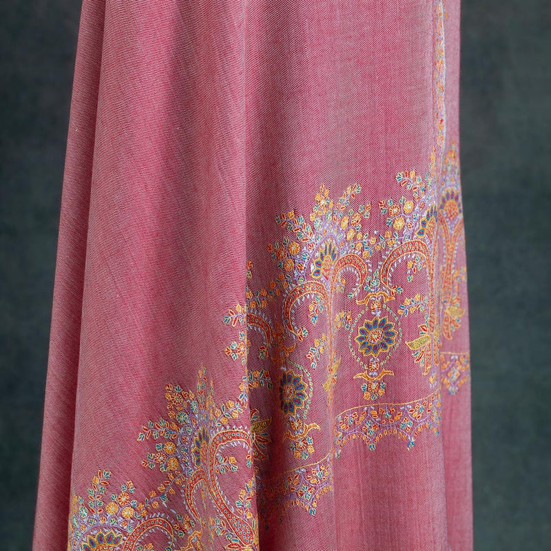 Paladar Sozni Pashmina 'The Colours of Sunrise' Red Skies