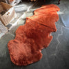 Exclusive Double Sheepskin Throw Ginger