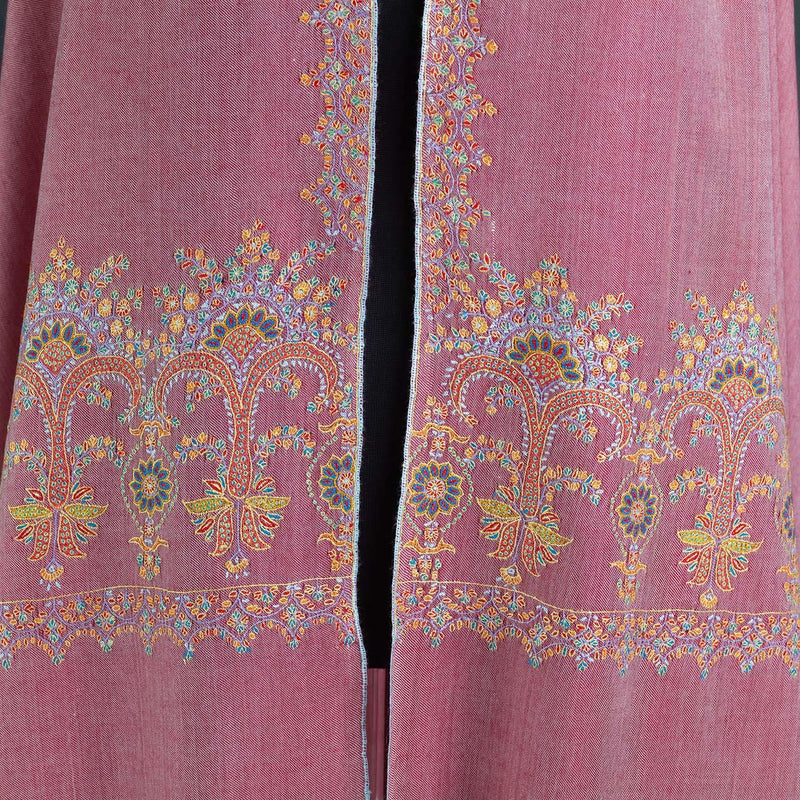 Paladar Sozni Pashmina 'The Colours of Sunrise' Red Skies