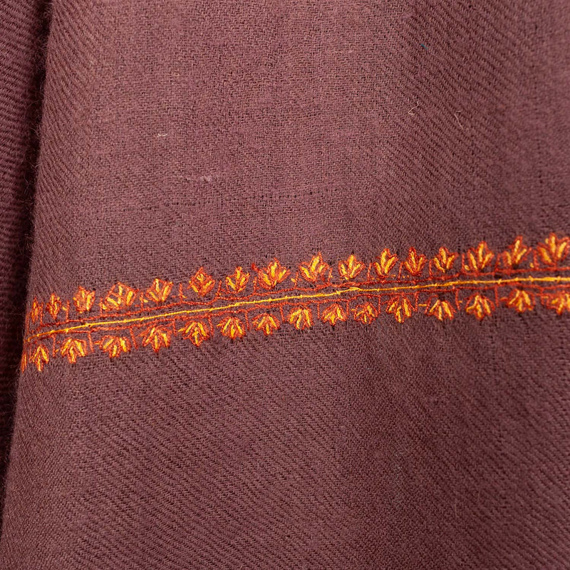 Hand Embroidered Bootidar Cashmere Shawl 'Kriya'