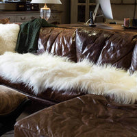 Icelandic Double Sheepskin Natural White