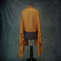 Houndstooth Shawl Gold