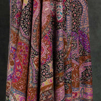 Handloomed Kalamkari Pashmina Pink