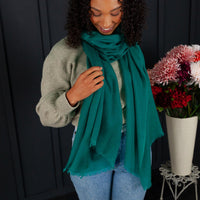 Ultrafine Ring Shawl Emerald