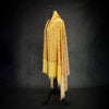 Yellow Ombre Hand Embroidered Cashmere Pashmina