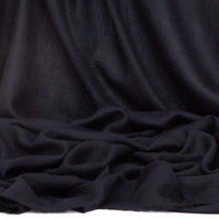 Merino Wool Shawl Black