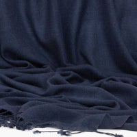 Luxury Pashmina Shawl Blueberry