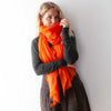 Diaphanous Pashmina Orange