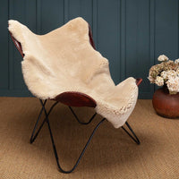 Exclusive Sheepskin Throw Cornsilk