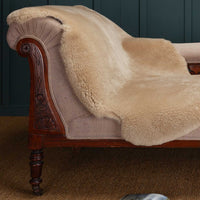 Exclusive Sheepskin Throw Cornsilk