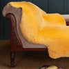 Exclusive Sheepskin Throw Gold