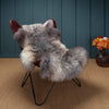 Eco Tanned Swedish Melerade Sheepskin Dark Tones