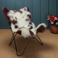 Eco Tanned British Jacob Sheepskin Large