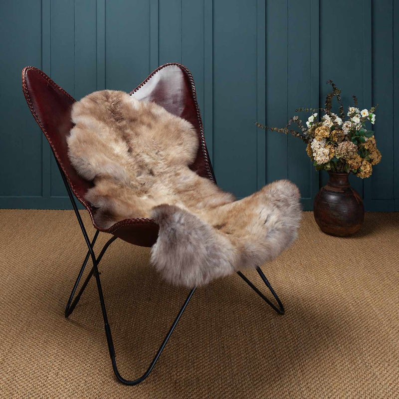 Eco Tanned British Rare-Breed Sheepskin Light Tones