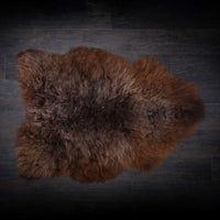 Eco Tanned Extra Large Sheepskins Dark Coloured