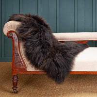 Natural Chocolate Economy Sheepskin Rug