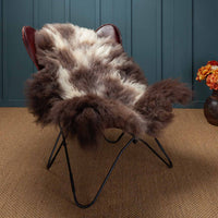 Eco Tanned Extra Large Sheepskins Dark Coloured