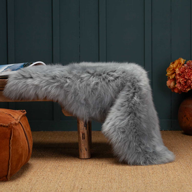 Dove Grey Sheepskin