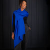 Luxe Merino Silk Shawl Lapis