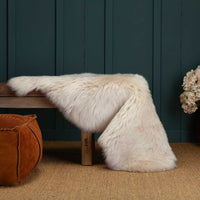 British Sheepskin Rug Linen