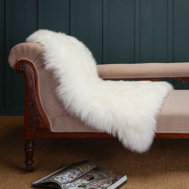 Large White Merino Sheepskin