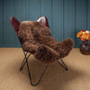 Natural Chocolate Sheepskin