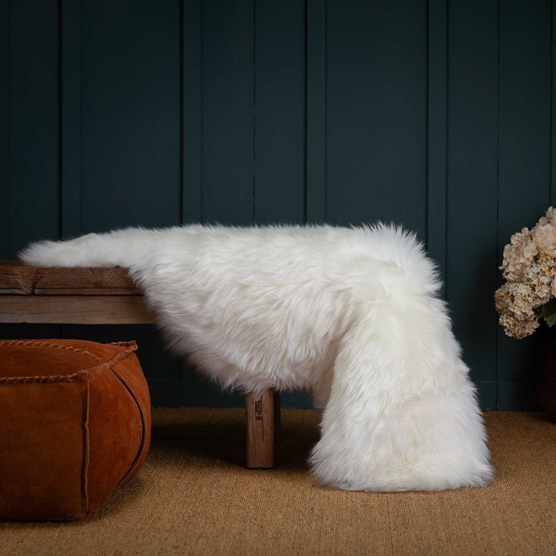 Natural White Sheepskin