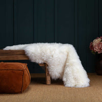 Natural White Sheepskin