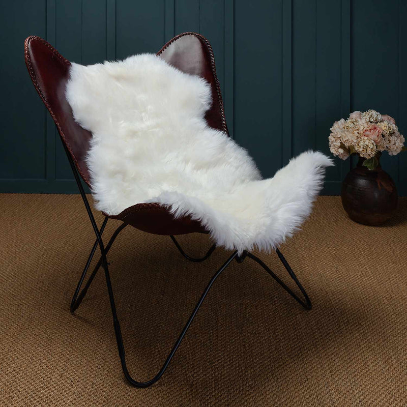 Natural White Sheepskin