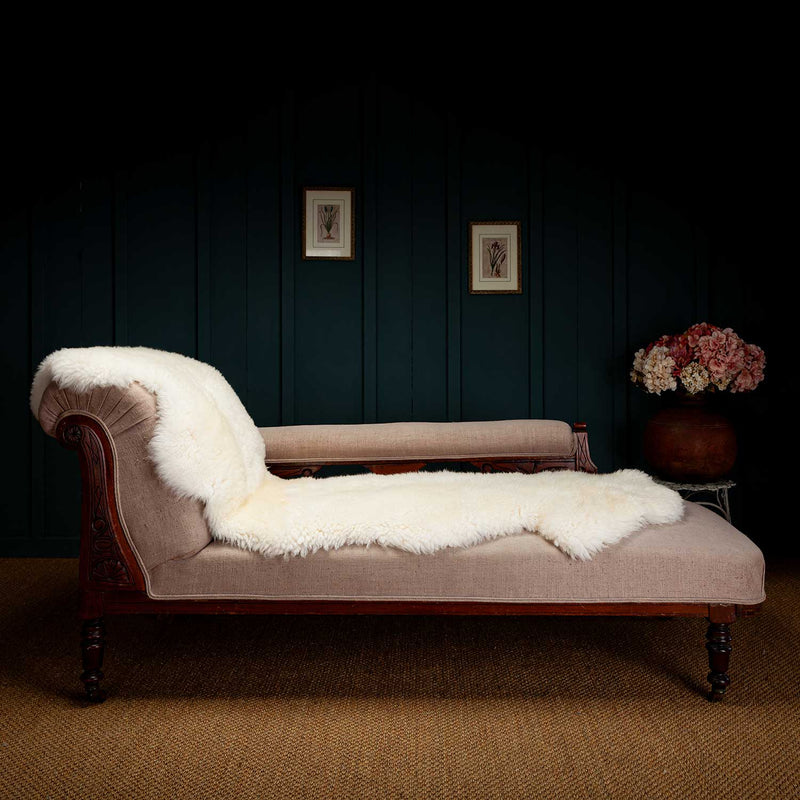 Double Sheepskin Natural White