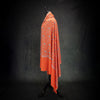 Sozni Hand Embroidered Cashmere Pashmina Orange