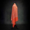 Sozni Hand Embroidered Cashmere Pashmina Orange