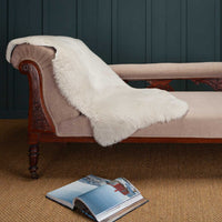 Exclusive Sheepskin Throw Pearl