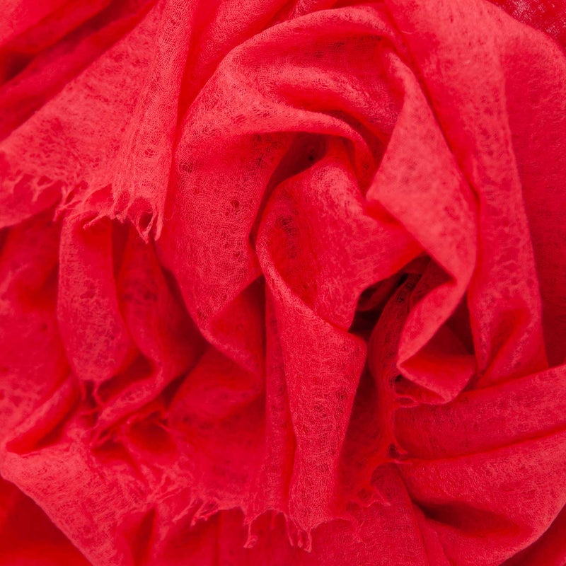 Diaphanous Pashmina Raspberry