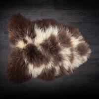 Eco Tanned Extra Large Sheepskins Dark Coloured