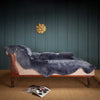 Exclusive Double Sheepskin Throw Silver