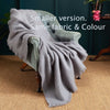 Mohair Blanket Silver