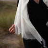 Diaphanous Pashmina Oyster