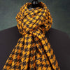 Houndstooth Shawl Gold