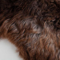 Eco Tanned British Rare-Breed Sheepskin Dark Tones