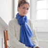 Hyacinth blue gauzy pashmina Shawl